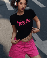 Logo Letter Fitted Tee - COPPING THREADS - Yokuku